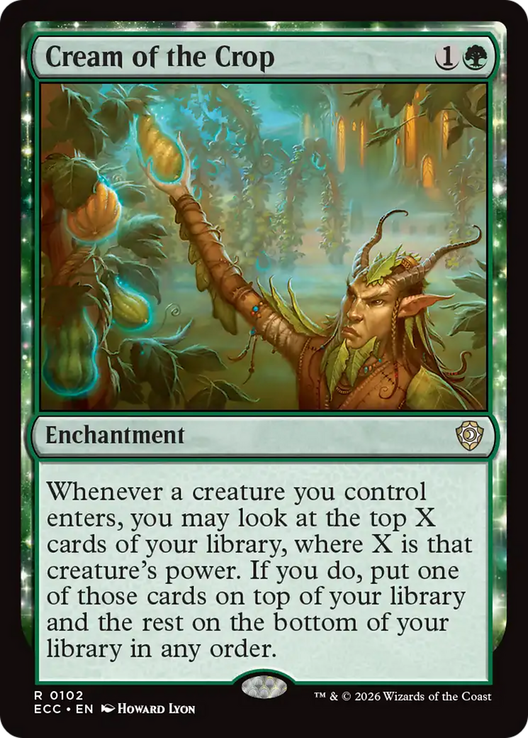 Cream of the Crop [Lorwyn Eclipsed Commander] | Magic Magpie