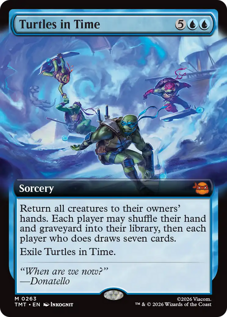Turtles in Time (Extended Art) [Teenage Mutant Ninja Turtles] | Magic Magpie