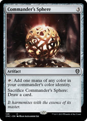 Commander's Sphere [Phyrexia: All Will Be One Commander] | Magic Magpie