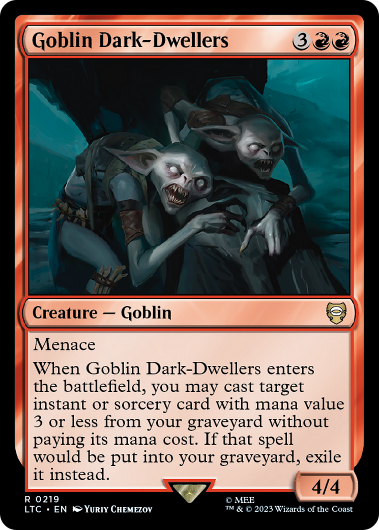 Goblin Dark-Dwellers [The Lord of the Rings: Tales of Middle-Earth Commander] | Magic Magpie