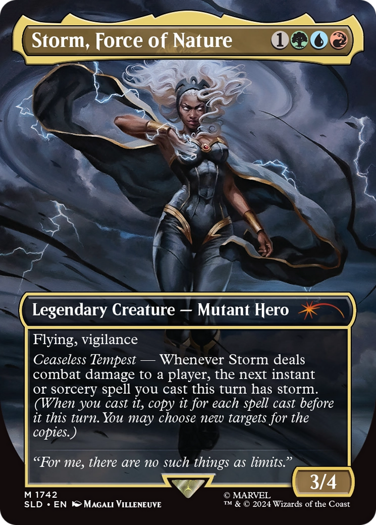 Storm, Force of Nature (Rainbow Foil) [Secret Lair Drop Series] | Magic Magpie