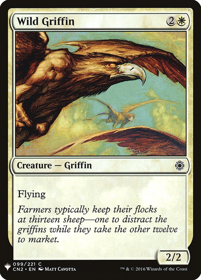 Wild Griffin [Mystery Booster] | Magic Magpie