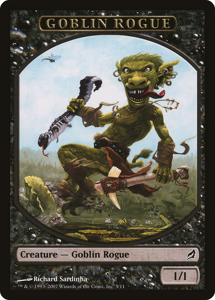 Treefolk // Goblin Double-Sided Token [Lorwyn Eclipsed Tokens] | Magic Magpie