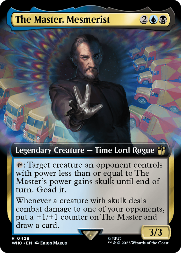 The Master, Mesmerist (Extended Art) [Doctor Who] | Magic Magpie