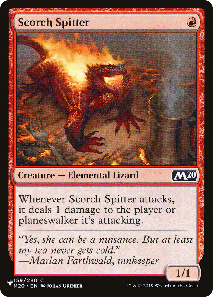 Scorch Spitter [The List] | Magic Magpie