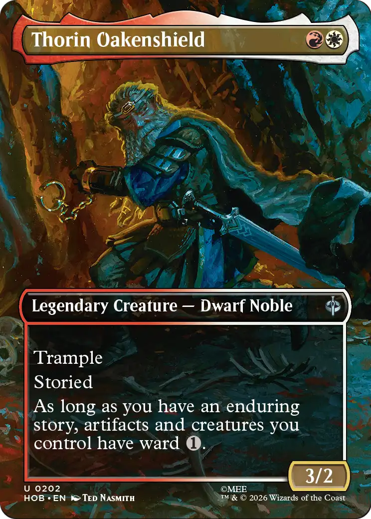 Thorin Oakenshield (Borderless) [The Hobbit] | Magic Magpie