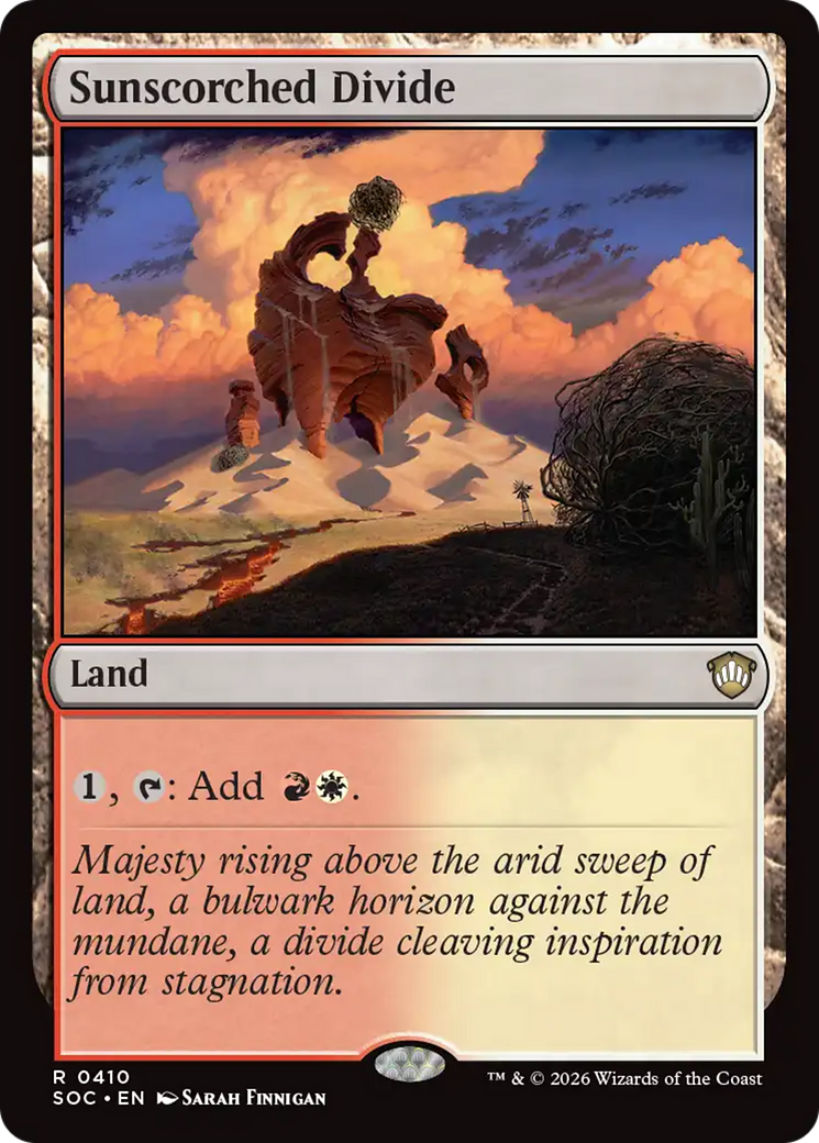 Sunscorched Divide [Secrets of Strixhaven Commander] | Magic Magpie