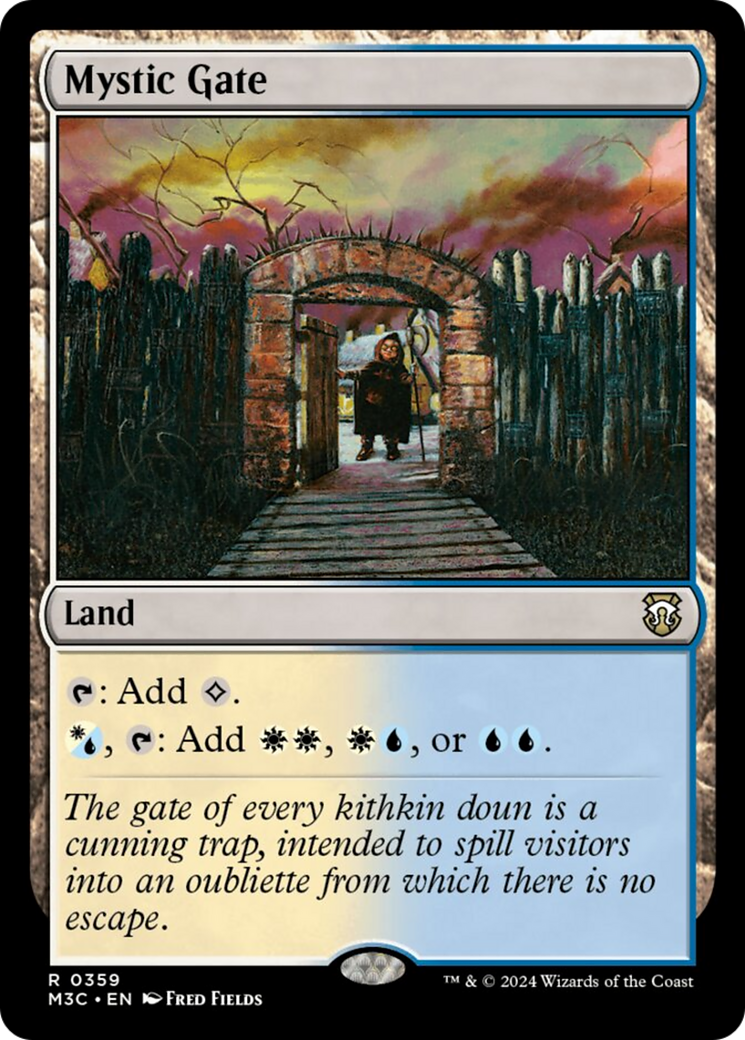 Mystic Gate (Ripple Foil) [Modern Horizons 3 Commander] | Magic Magpie