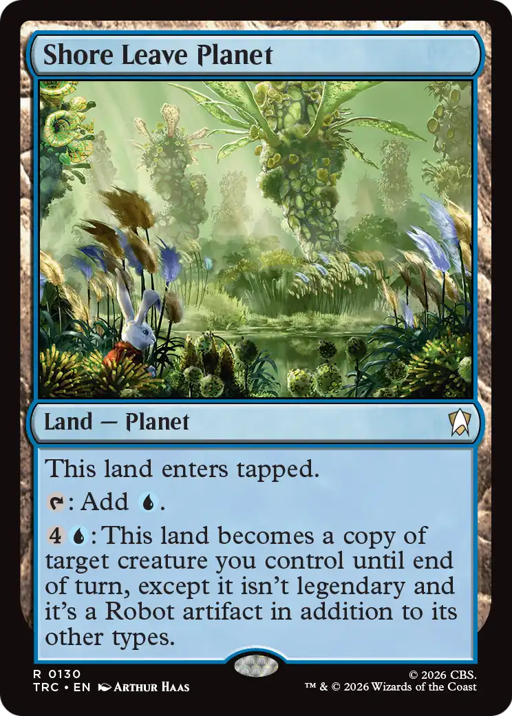 Shore Leave Planet (Surge Foil) [Star Trek Commander] | Magic Magpie