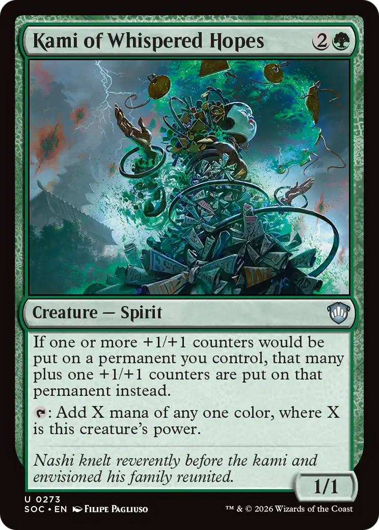 Kami of Whispered Hopes [Secrets of Strixhaven Commander] | Magic Magpie