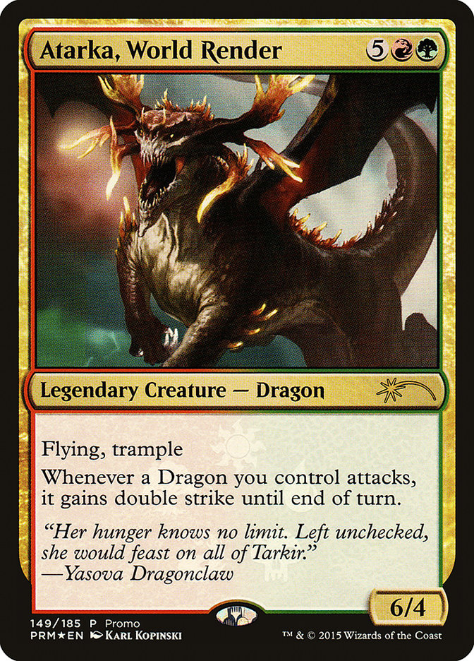 Atarka, World Render [Resale Promos] | Magic Magpie