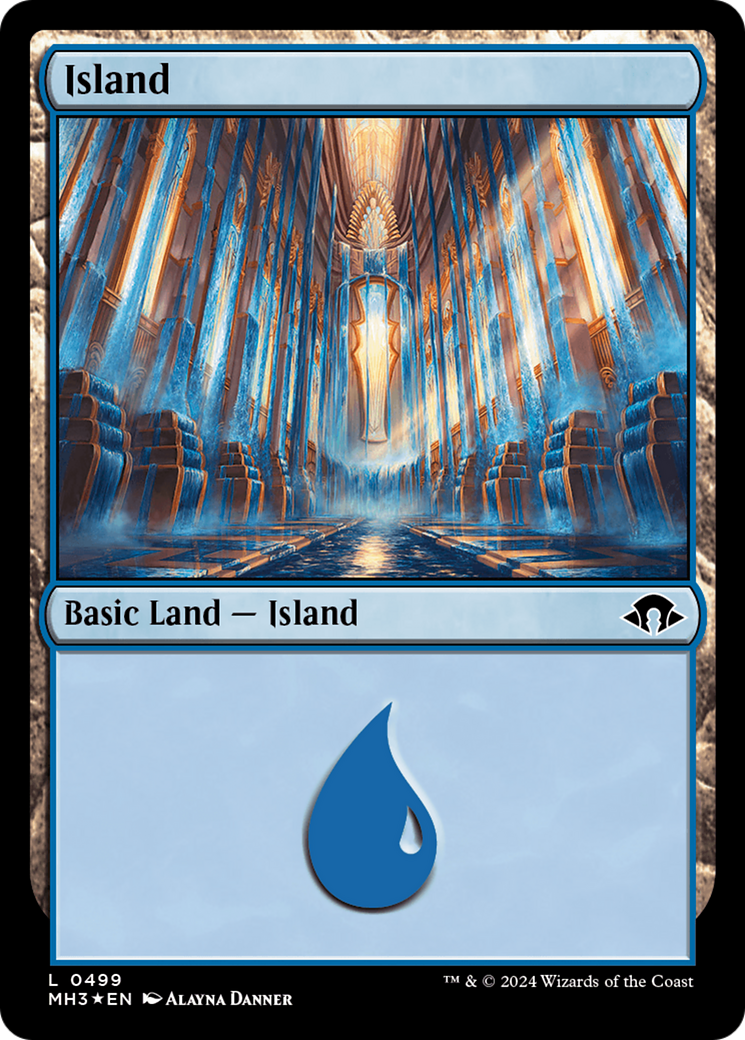 Island (0499) (Ripple Foil) [Modern Horizons 3] | Magic Magpie