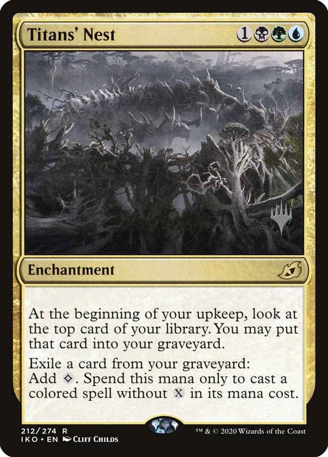 Titans' Nest (Promo Pack) [Ikoria: Lair of Behemoths Promos] | Magic Magpie