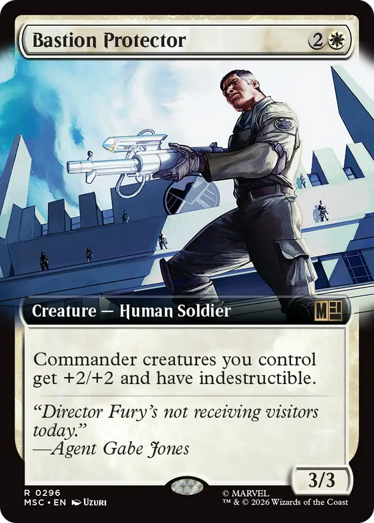 Bastion Protector (Extended Art) [Marvel Super Heroes Commander] | Magic Magpie