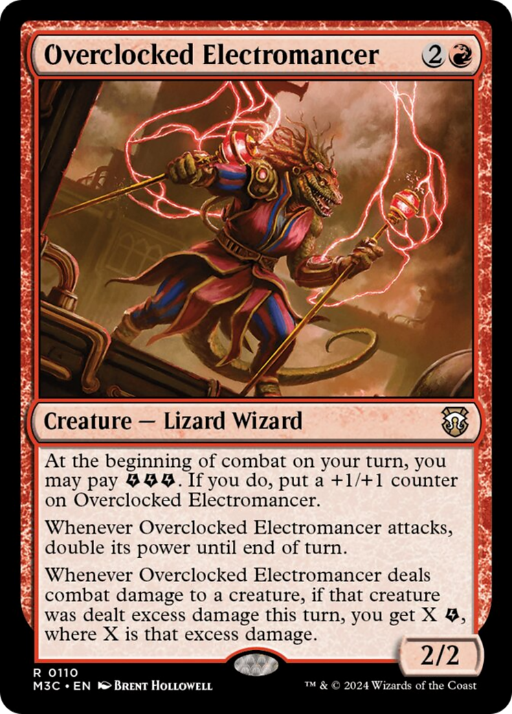 Overclocked Electromancer [Modern Horizons 3 Commander] | Magic Magpie