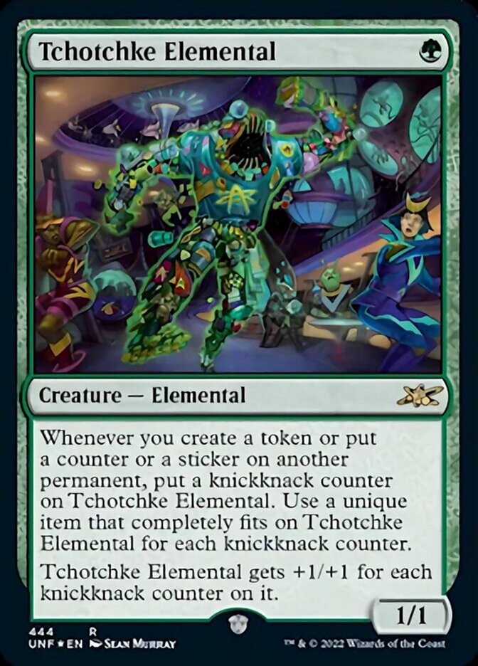 Tchotchke Elemental (Galaxy Foil) [Unfinity] | Magic Magpie