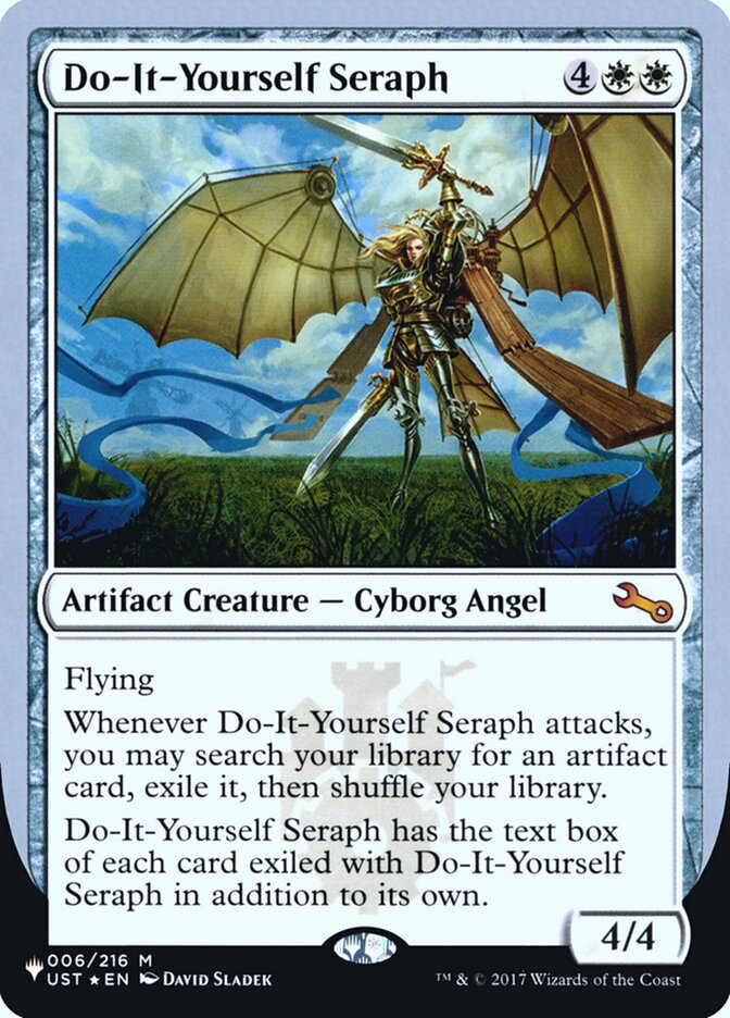 Do-It-Yourself Seraph (Unfinity Foil Edition) [The List] | Magic Magpie