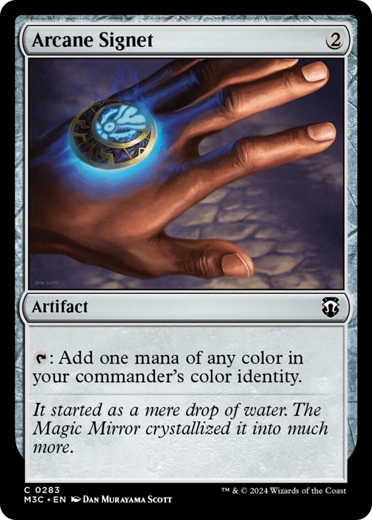 Arcane Signet (Ripple Foil) [Modern Horizons 3 Commander] | Magic Magpie