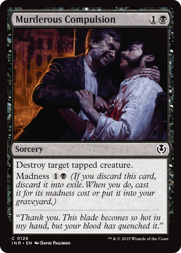 Murderous Compulsion [Innistrad Remastered] | Magic Magpie