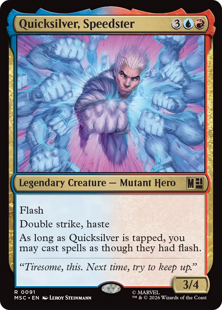 Quicksilver, Speedster [Marvel Super Heroes Commander] | Magic Magpie