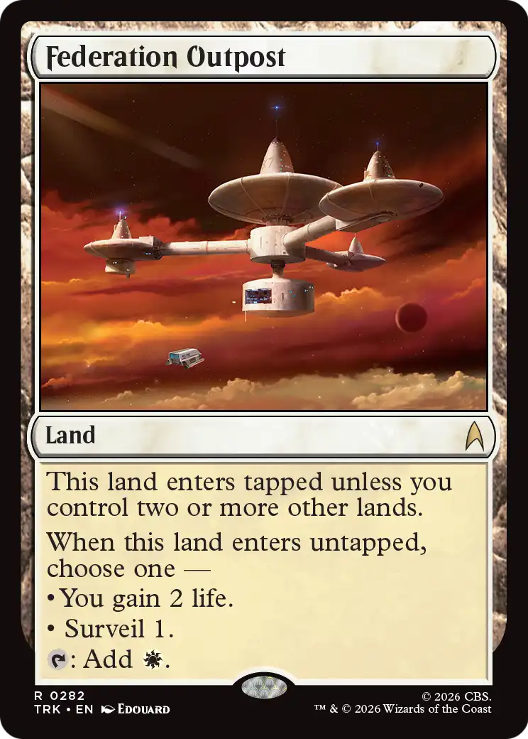 Federation Outpost [Star Trek] | Magic Magpie