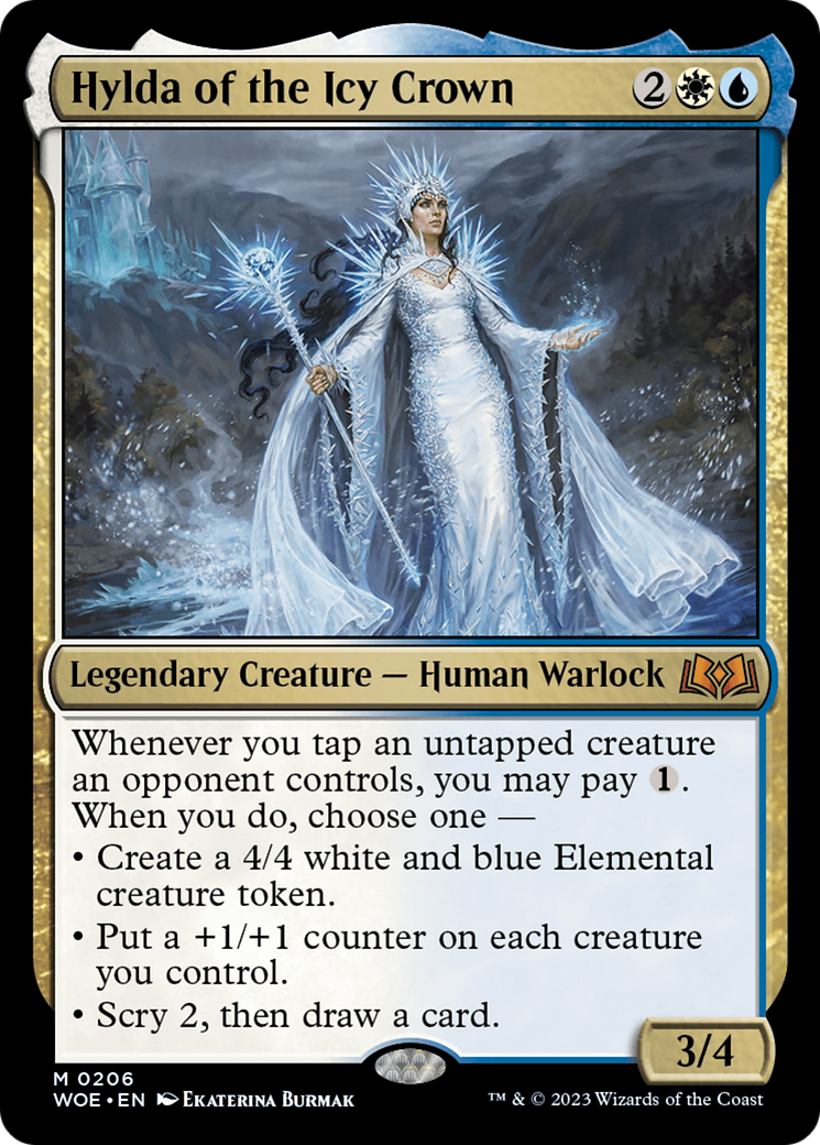 Hylda of the Icy Crown [Wilds of Eldraine] | Magic Magpie