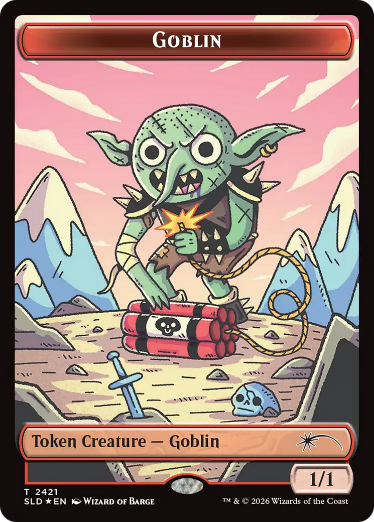 Goblin Token (2421) [Secret Lair Drop Series] | Magic Magpie