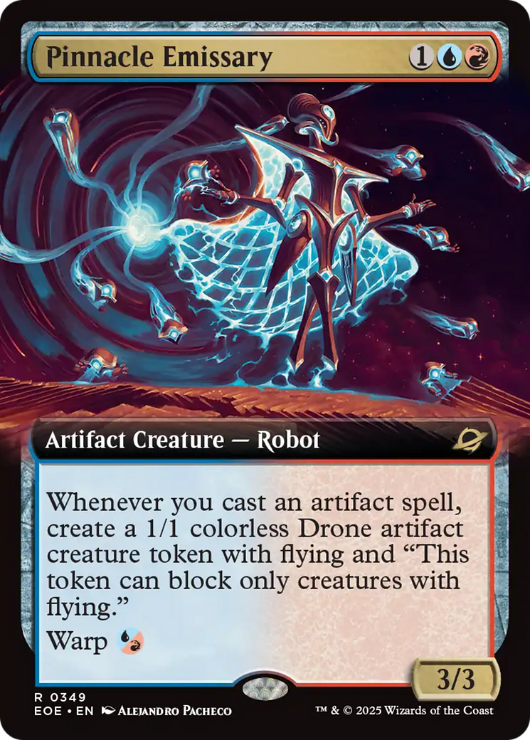 Pinnacle Emissary (Extended Art) [Edge of Eternities] | Magic Magpie