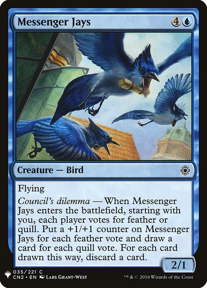 Messenger Jays [Mystery Booster] | Magic Magpie