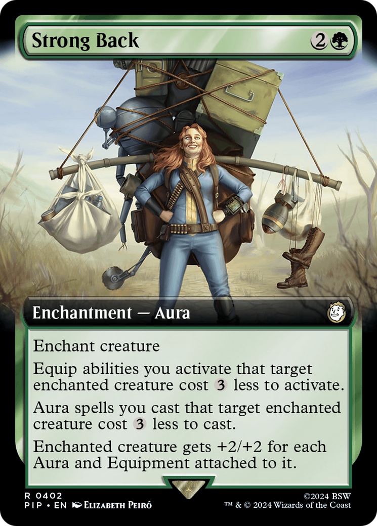 Strong Back (Extended Art) [Fallout] | Magic Magpie