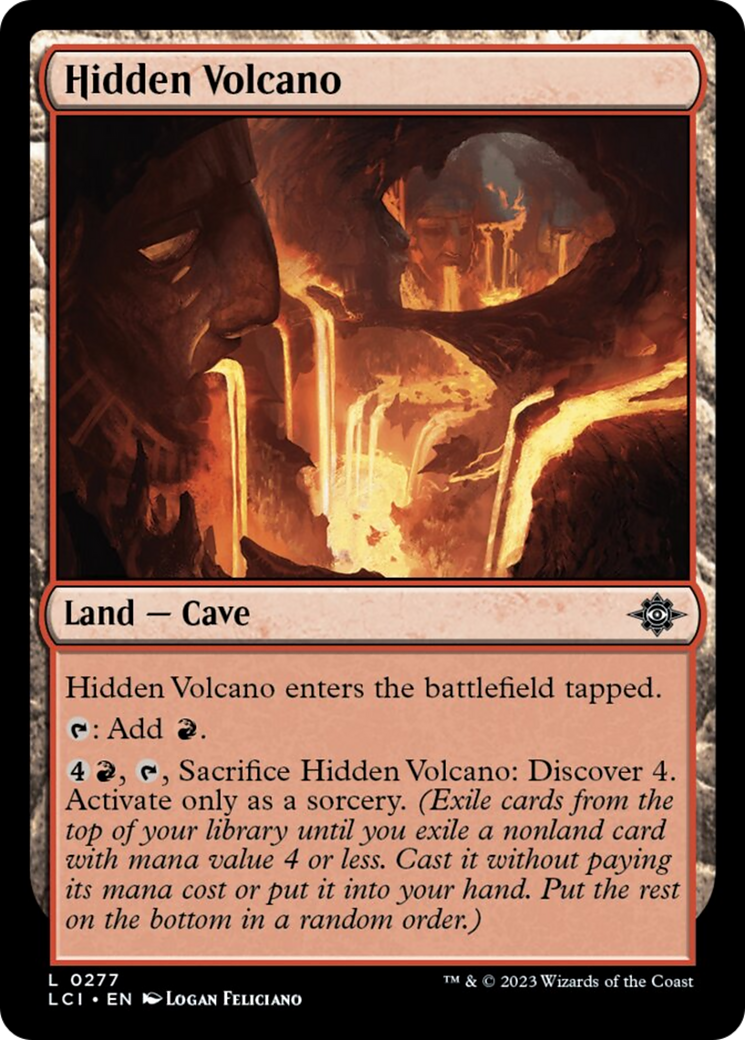 Hidden Volcano [The Lost Caverns of Ixalan] | Magic Magpie