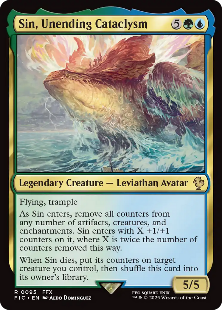 Sin, Unending Cataclysm [FINAL FANTASY Commander] | Magic Magpie