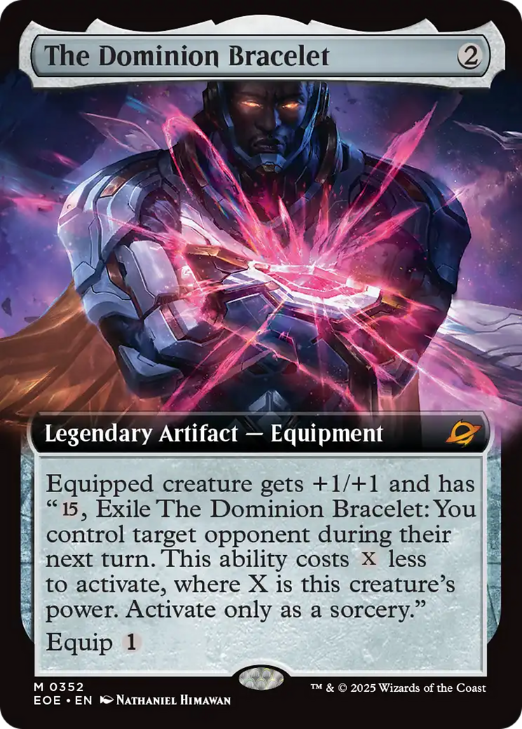 The Dominion Bracelet (Extended Art) [Edge of Eternities] | Magic Magpie