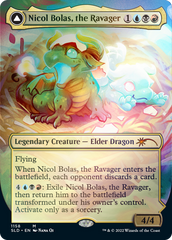 Nicol Bolas, the Ravager // Nicol Bolas, the Arisen (Borderless) [Secret Lair: From Cute to Brute] | Magic Magpie