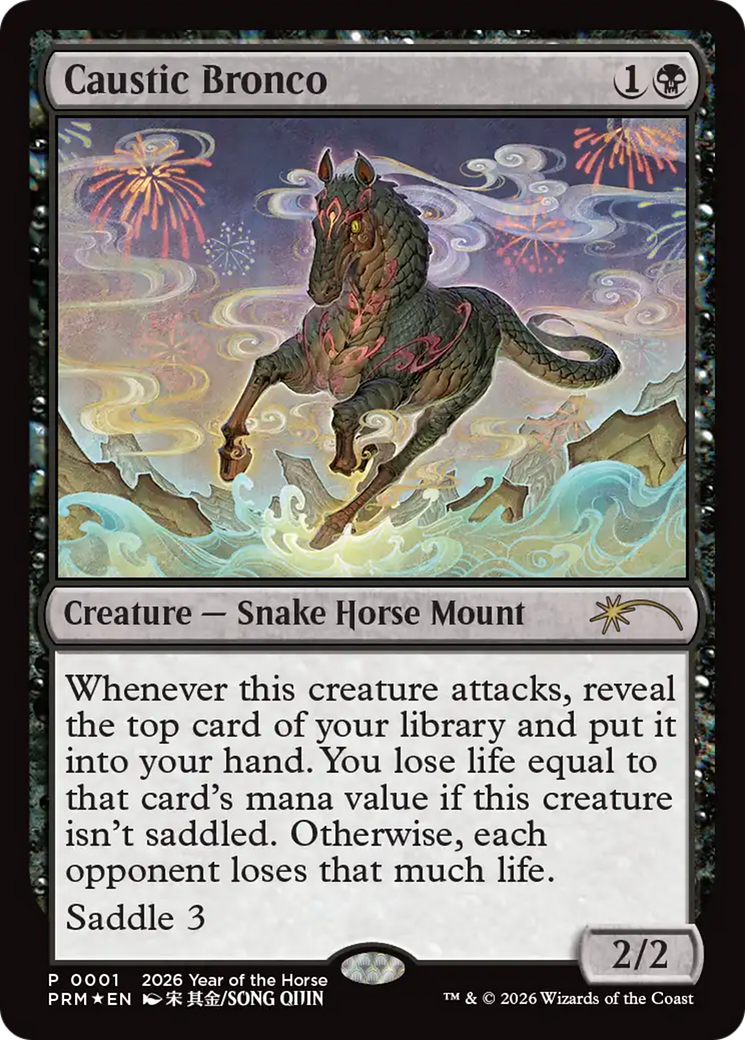 Caustic Bronco (Year of the Horse 2026) [Standard Showdown Promos] | Magic Magpie