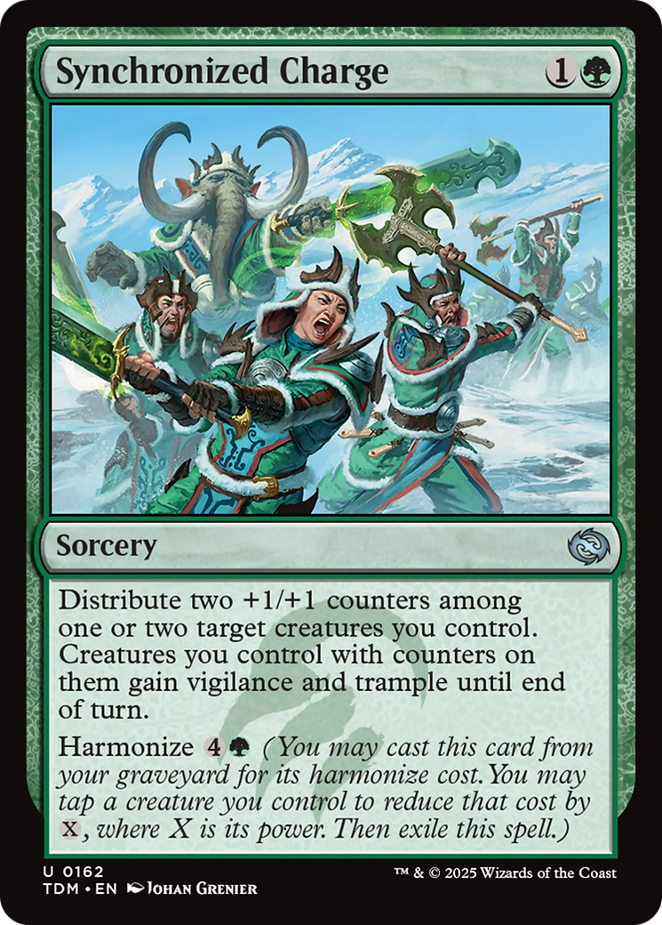Synchronized Charge [Tarkir: Dragonstorm] | Magic Magpie