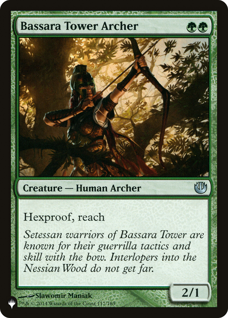 Bassara Tower Archer [The List Reprints] | Magic Magpie