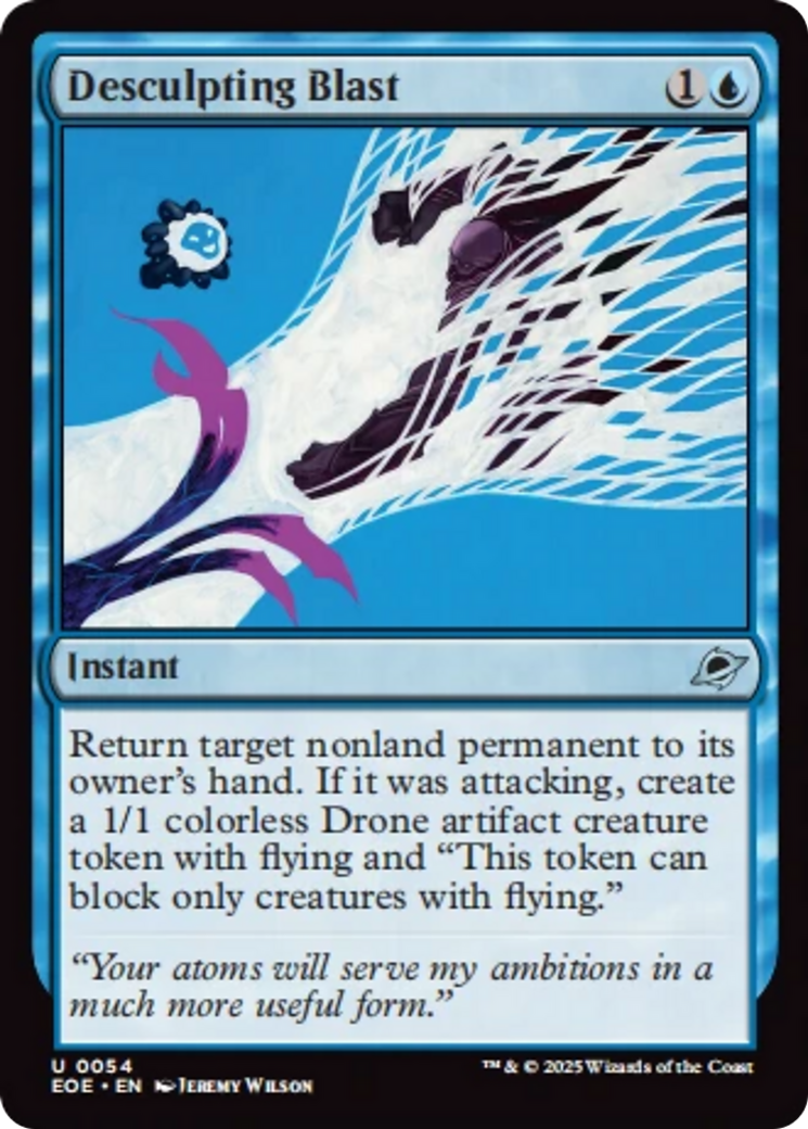 Desculpting Blast [Edge of Eternities] | Magic Magpie