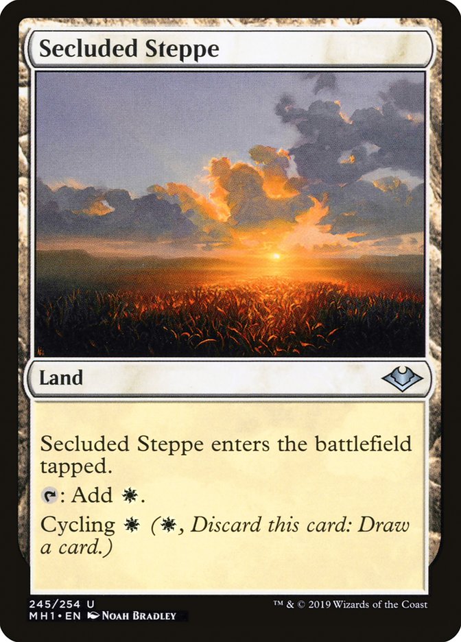 Secluded Steppe [Modern Horizons] | Magic Magpie