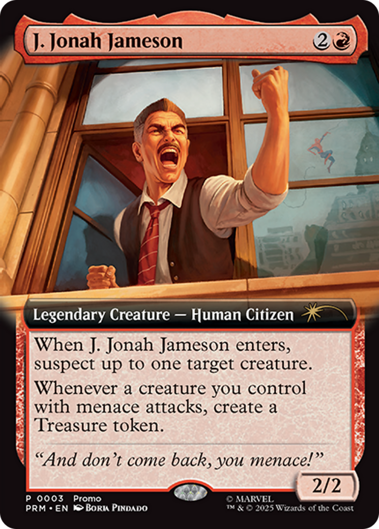 J. Jonah Jameson (Extended Art) [Marvel's Spider-Man Promos] | Magic Magpie