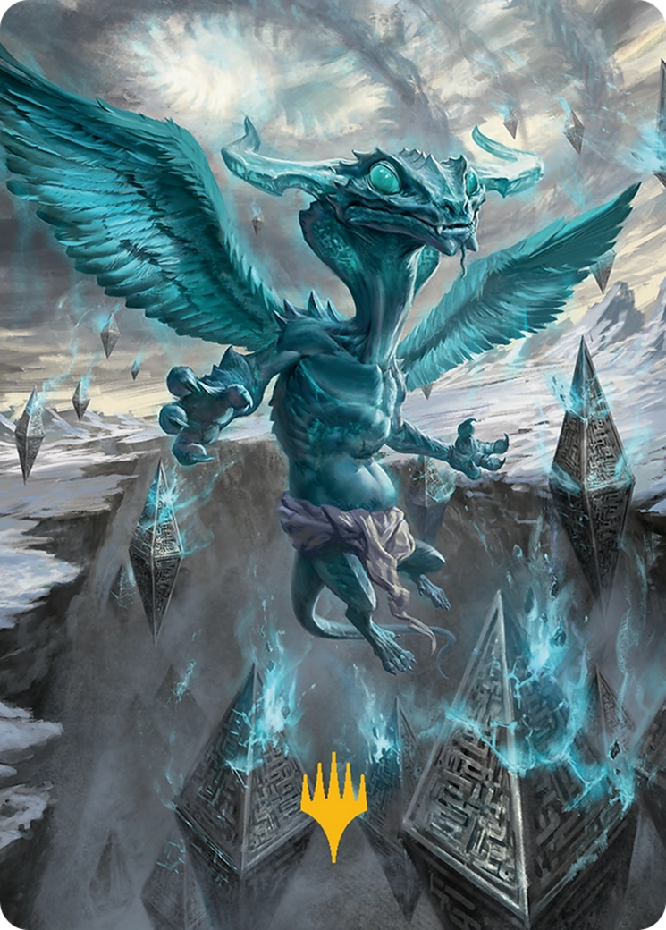 Ugin, Eye of the Storms Art Card (47/54) [Tarkir: Dragonstorm Art Series] | Magic Magpie