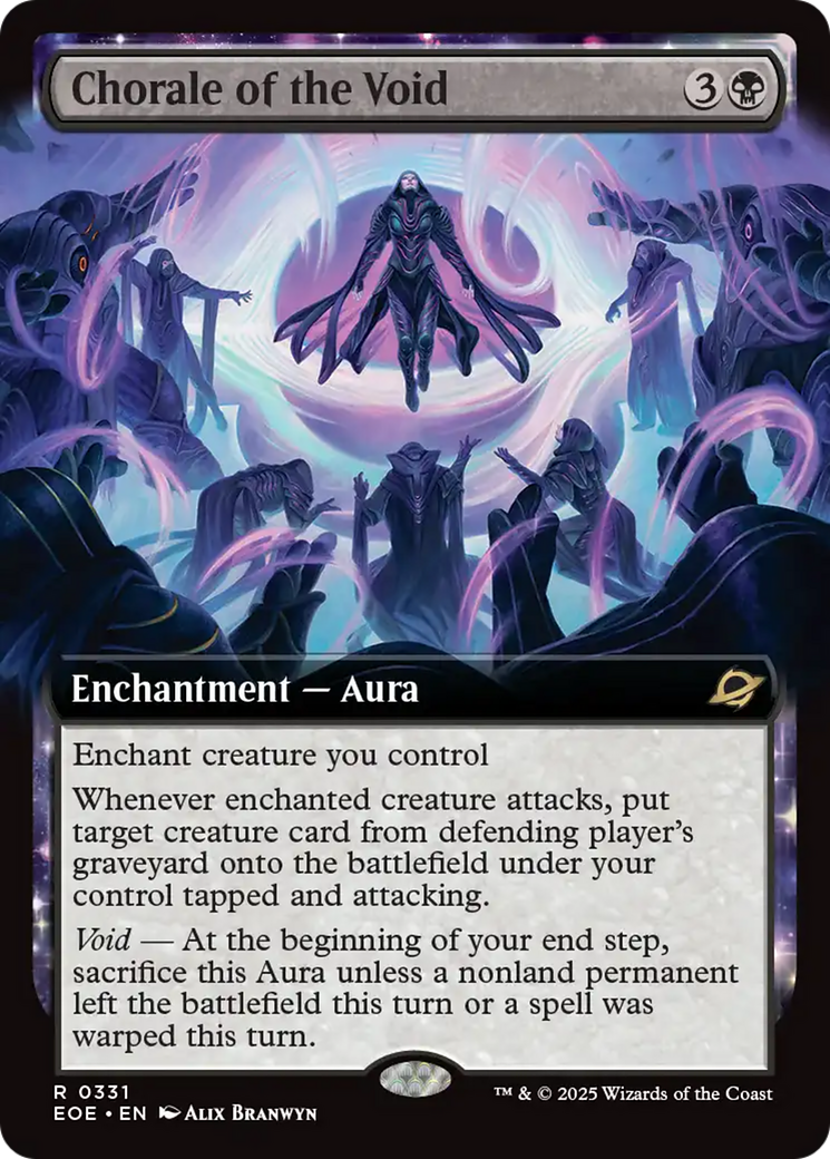 Chorale of the Void (Extended Art) [Edge of Eternities] | Magic Magpie