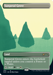 Sunpetal Grove (Borderless) [Secret Lair Drop Series] | Magic Magpie