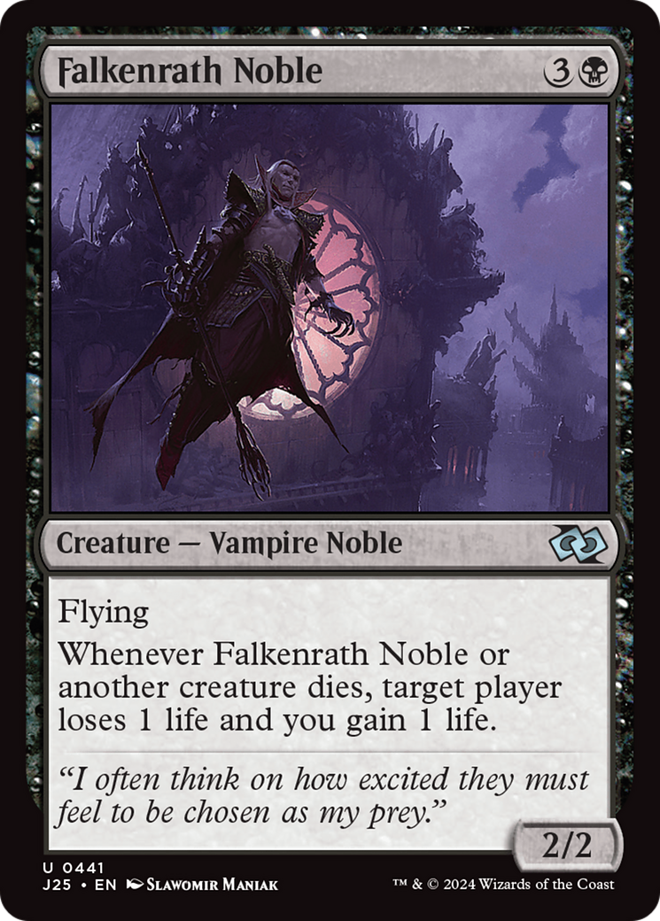 Falkenrath Noble [Foundations Jumpstart] | Magic Magpie