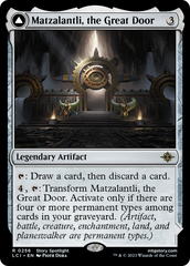 Matzalantli, the Great Door // The Core [The Lost Caverns of Ixalan] | Magic Magpie