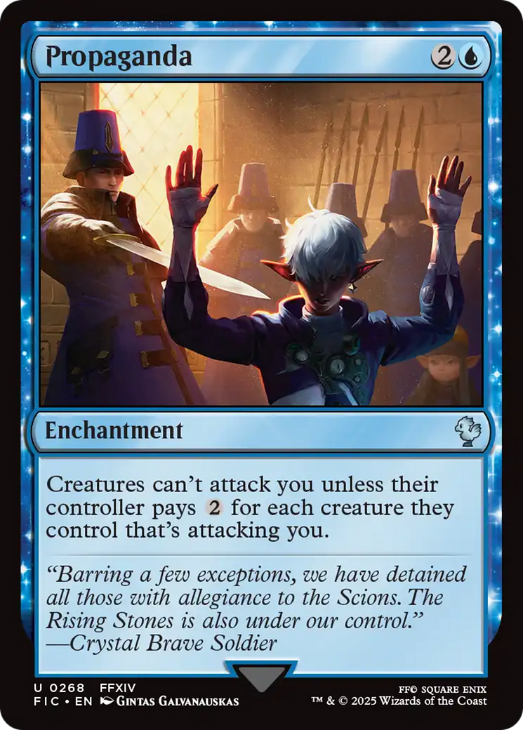 Propaganda [FINAL FANTASY Commander] | Magic Magpie