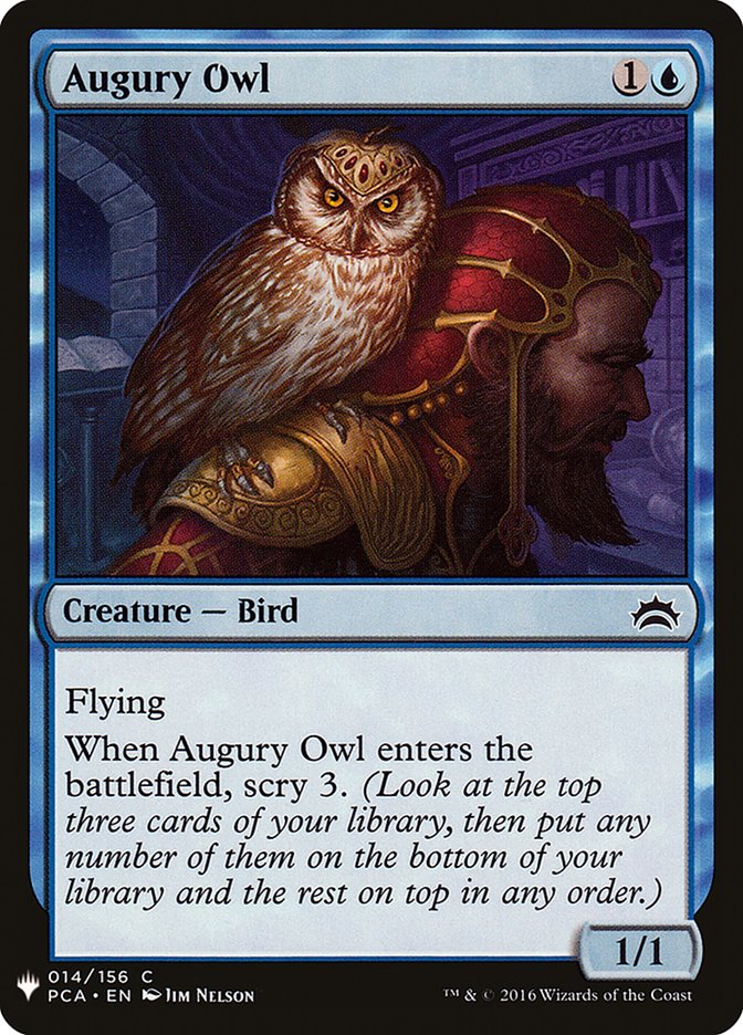 Augury Owl [Mystery Booster] | Magic Magpie