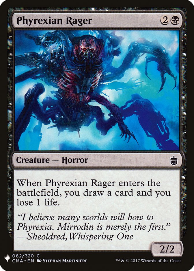 Phyrexian Rager [Mystery Booster] | Magic Magpie