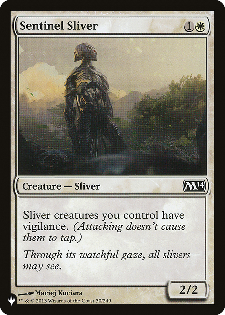 Sentinel Sliver [The List Reprints] | Magic Magpie