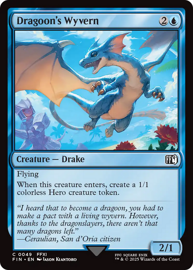 Dragoon's Wyvern [FINAL FANTASY] | Magic Magpie